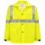 High-Visibility Self-Extinguishing Rain Jacket ANSI Class 3 Safety Workwear