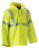 ASTM D6413 self-extinguishing high-visibility rain jacket ANSI Class 3 compliant