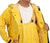 Hydroblast waterproof rain jacket with hood and storm-flap closure
