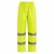 ANSI Class E hi-vis rain pants with 3M reflective striping for wet weather work