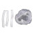 disposable hair nets pleated bouffant style 1000 case