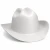 Cowboy style full brim hard hat safety helmet with ANSI Z89.1 Type I Class E certification for industrial head protection