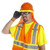cap style safety helmet with 4 point ratchet suspension