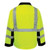 waterproof construction safety jacket detachable hood