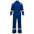Durable industrial flame resistant coverall for oil and gas workers
