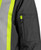 Soft shell extreme freezer coat showing 8-pocket storage system and moisture-resistant polyester outer shell