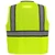 Back view high-visibility Foreman safety vest with D-ring