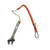 Shock absorbing tool lanyard rated 15 lb for construction and work at height safety