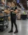 Female Warehouse Worker Wearing Work Leggins