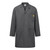 Anti-static ESD lab coat with concealed stud closure