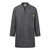 Anti-static ESD lab coat with concealed stud closure
