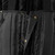 Black Quilted Freezer Bib Overalls