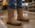 Worker Wearing Wellignton Georgia Boot Waterproof Slip On Style
