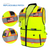 construction safety vest with 3m reflective