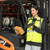 Warehouse barcode scanner lanyard for dropped object prevention