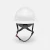 Type II vented full brim safety helmet with adjustable chin strap.