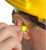 industrial hearing protection earplugs yellow