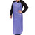 Blue vinyl aprons 36x48 disposable 12 pack