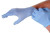Textured blue nitrile gloves latex-free for professional applications
