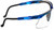 Uvex Genesis Blue Safety Glasses