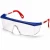 MCR Tomahawk clear lens safety glasses with ANSI Z87+ impact protection