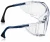 Adjustable Uvex Ultraspec 2000 safety glasses with integral side shields for impact protection