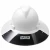 MSA Bullard hard hat sun shield accessory for neck, ear, and face protection