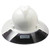 MSA Bullard hard hat sun shield accessory for neck, ear, and face protection