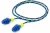Howard Leight Fusion reusable earplugs with detachable cord and Heartpack case