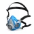 MSA Advantage 200 LS half mask respirator with blue MultiFlex face seal and MSA Advantage cartridge connections
