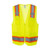 high visibility traffic safety vest mesh back reflective vest for construction and utility workers