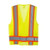 high visibility traffic safety vest mesh back reflective vest for construction and utility workers