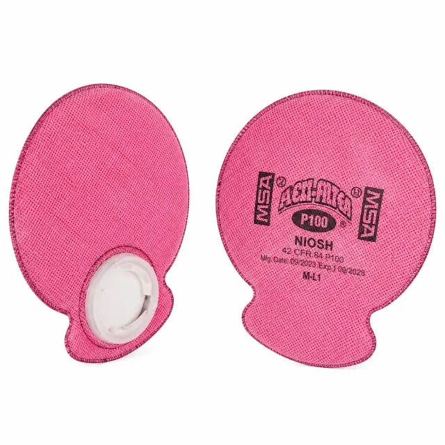 MSA Advantage P100 Flexi-Filters HEPA respirator filters pack of two