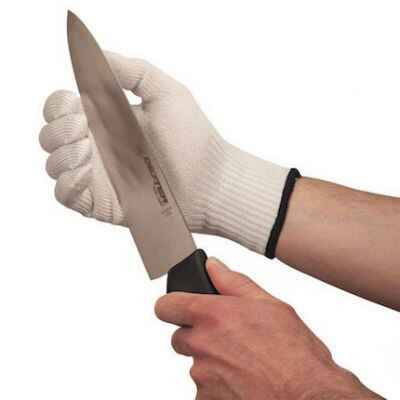 D Flex ANSI A6 cut resistant gloves with stainless steel core for food processing