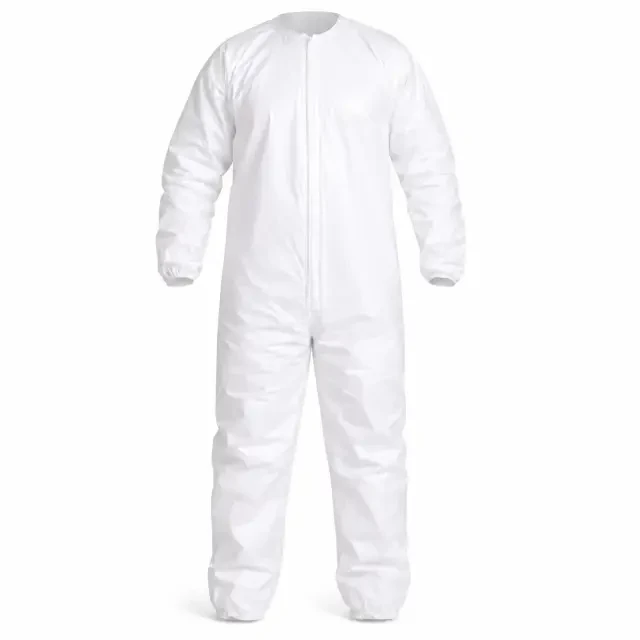 Tyvek® 400 disposable coverall with elastic wrist and ankle for Level C protection