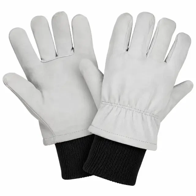 HandFortress -30°F insulated leather freezer gloves for cold storage work