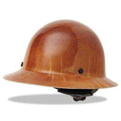 MSA Skullgard Full Brim Hard Hat Fiberglass High-Heat ANSI Type I Class G