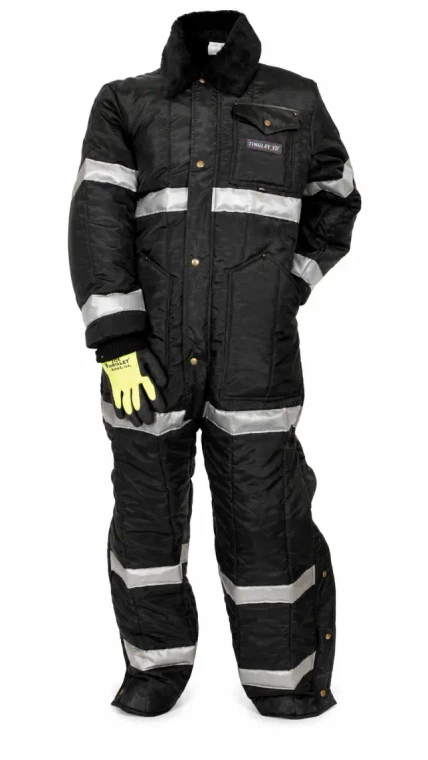 Freezer Suit With Reflective Stripe