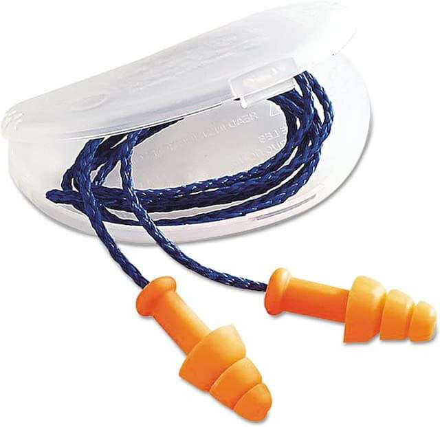 Howard Leight SmartFit Earplugs with metal-detectable design and NRR 25