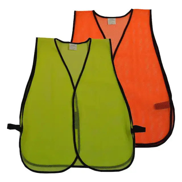 Economy Safety Vest – Lightweight Reflective Vest One Size Fits All
