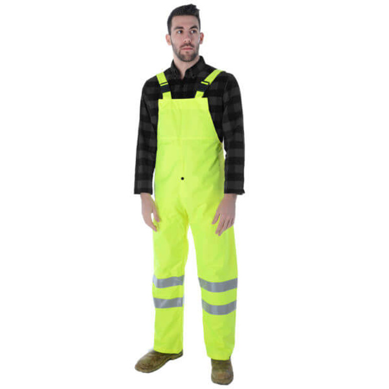 Flame Resistant Rain Bibs - Class E