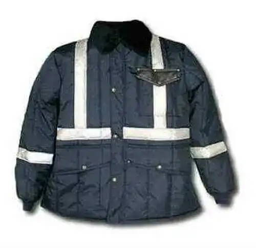 Freezer Coat With Reflective Strip