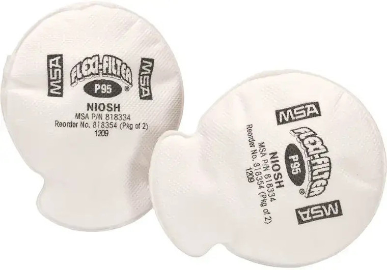 MSA P95 Flexi-Filters low-profile welding respirator filters