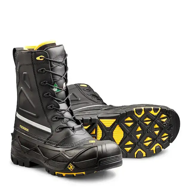 Crossbow Extreme Cold Boots with composite toe and waterproof leather for freezer work