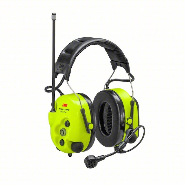 3M PELTOR LiteCom Plus Headset with Built-In Two-Way Radio and Hearing Protection