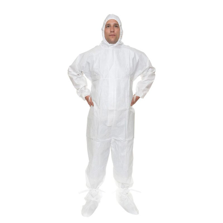 GammaGuard CE Sterile Coveralls with Hood & Boots – Cleanroom PPE