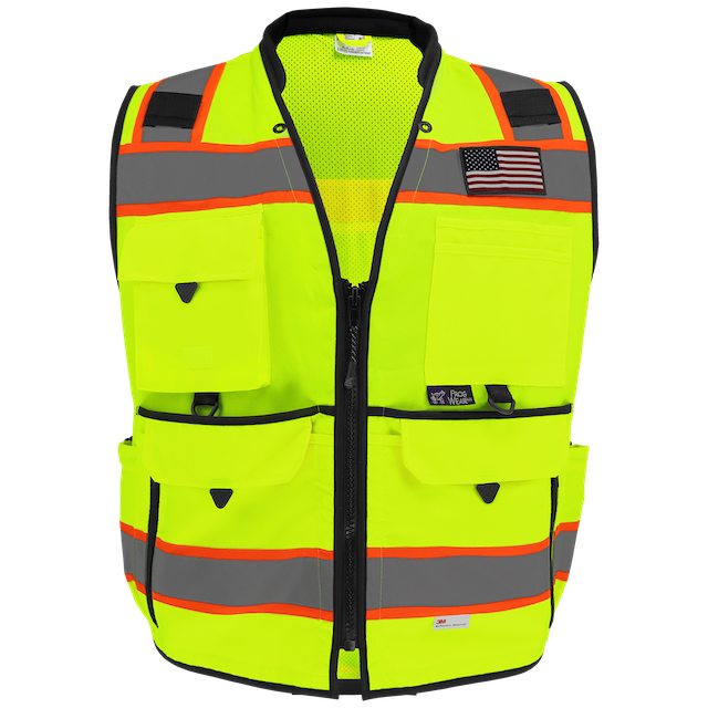 premium ansi class 2 safety vest