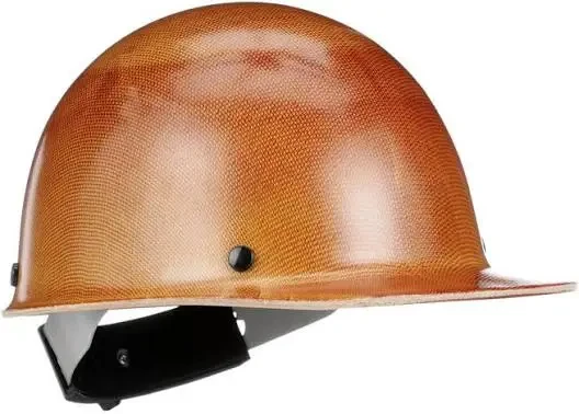 MSA Skullgard 816651 natural tan cap style hard hat with Swing-Ratchet suspension