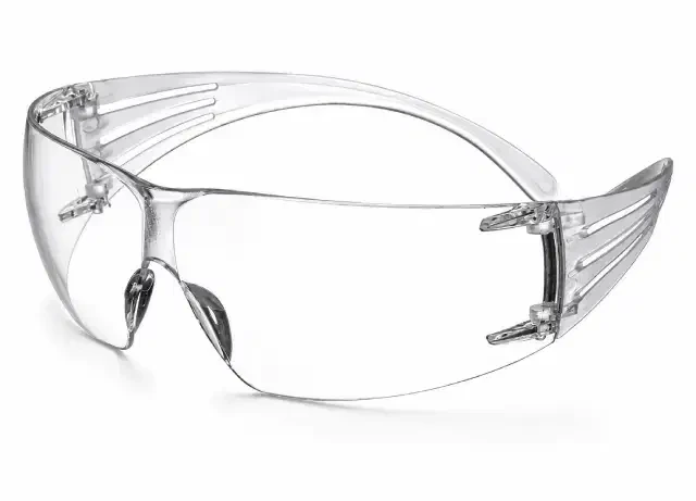 3M™ SecureFit™ Clear Safety Glasses With Clear And Impact-Resistant Lens