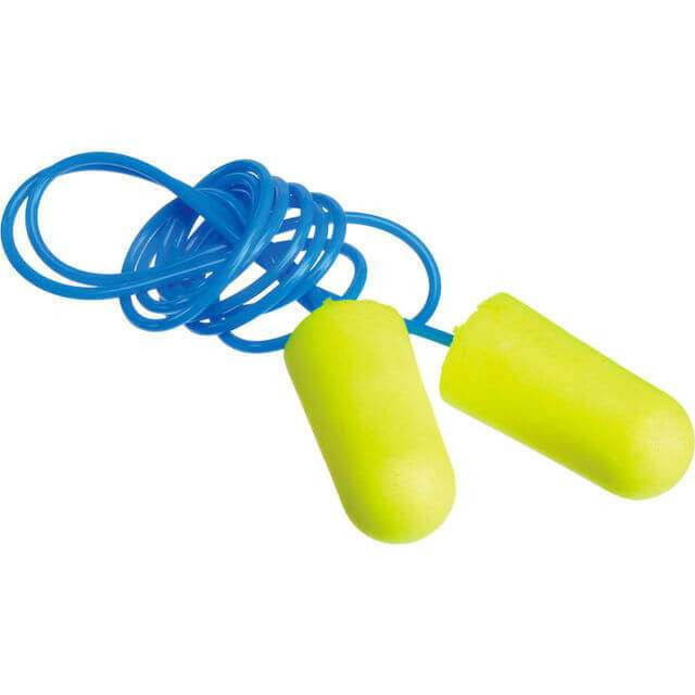 E-A-Rsoft Yellow Neons Corded Earplugs